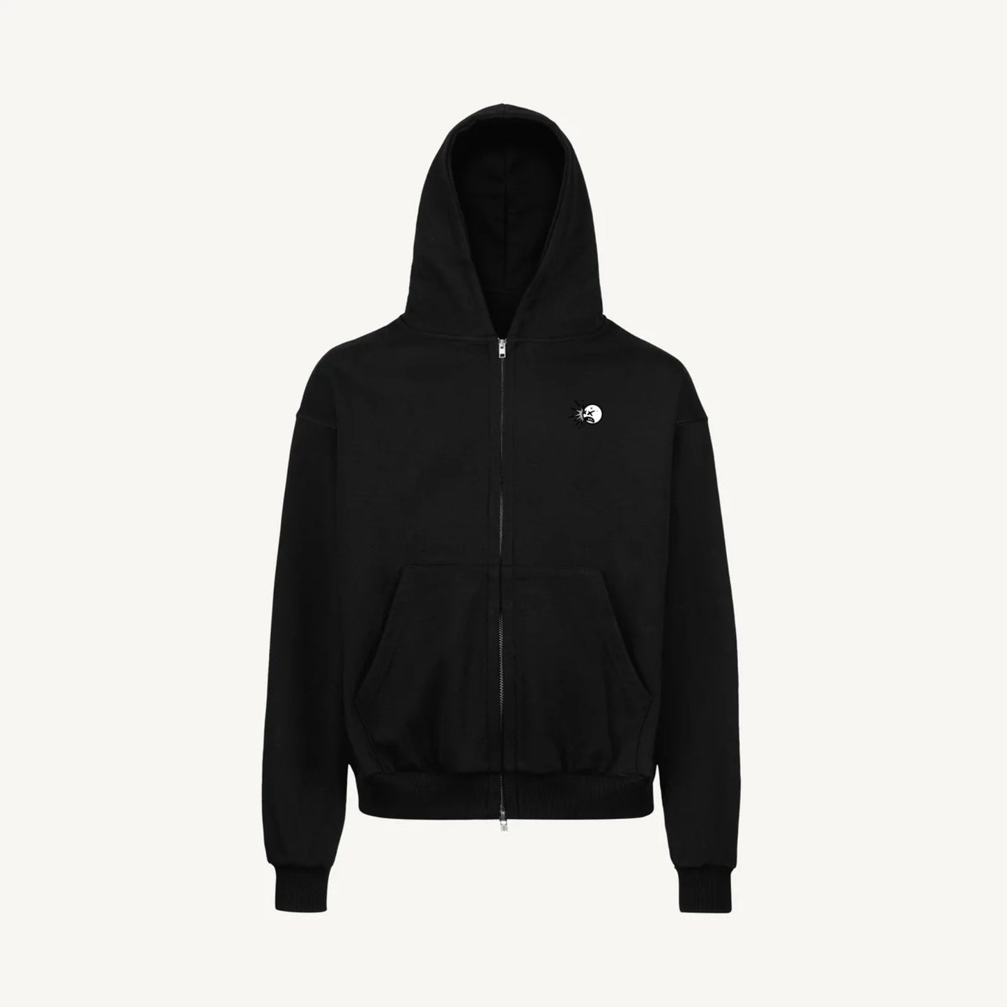 Logo Black Oversized Zip (Pre-Order)