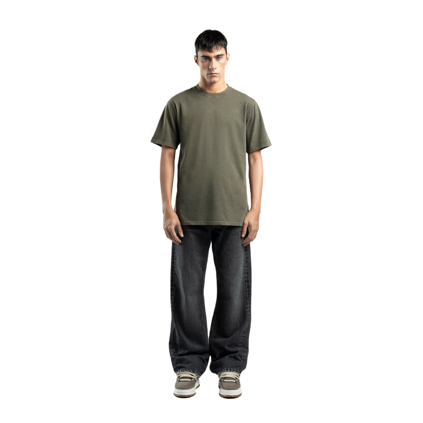 Vintage Olive Regular Tee